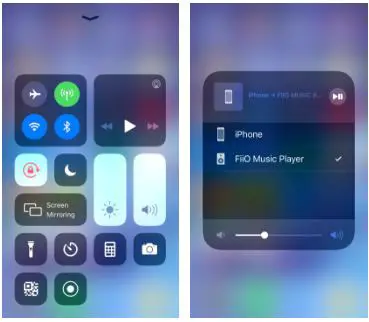 Fiio M15 Complete - choose “FiiO Music Player” to connect