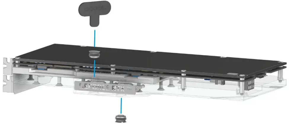 Alphacool EISBLOCK AURORA RTX N 3090 TI FTW3 Ultra Incl Backplate - Figure 9