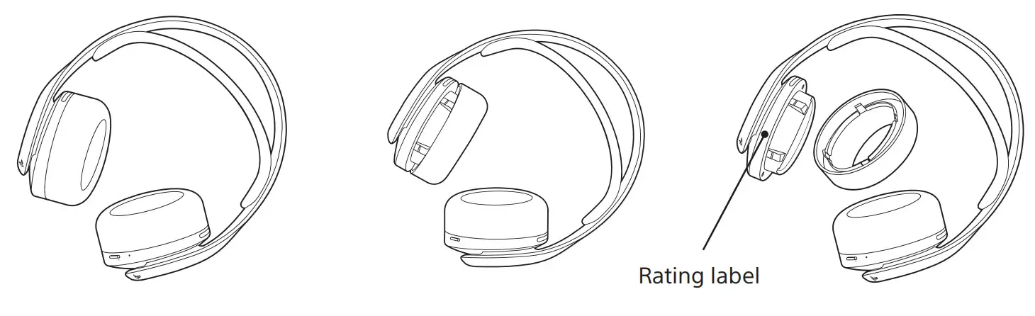 PlayStation CFI-ZWH1 CFI-ZWD1 PULSE 3D Wireless Headset and Adaptor