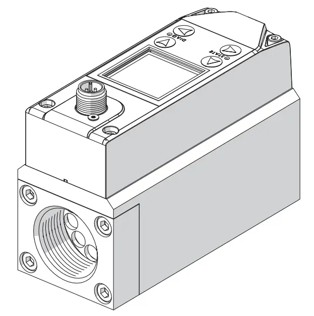 METAL WORK FLUX 1 and 2 Analogue Digital Flowmeter and Pressure Sensor