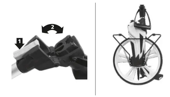 Laserliner RollPilot X12 Roller Distance Measuring Device - Fold for carrying