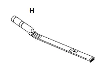 H. Under-Appliance Wand