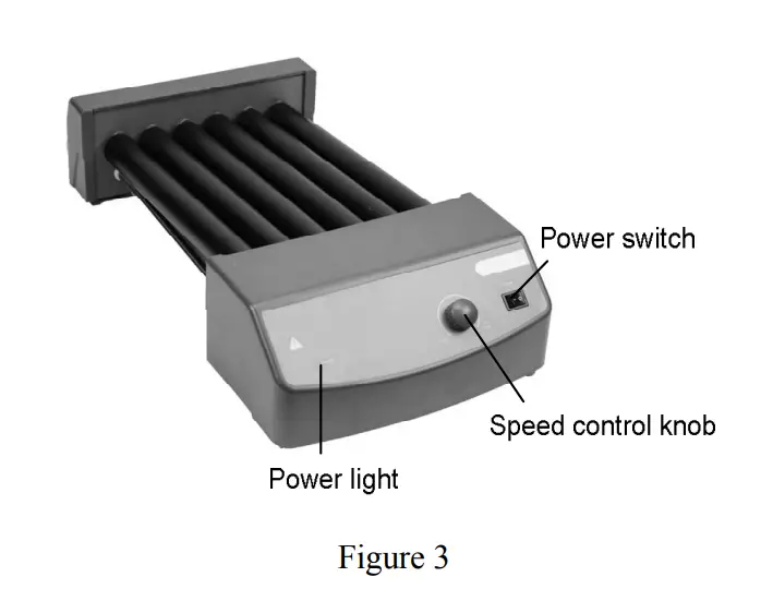 SCILOGEX SCI-T6-PROS Analog Tube Rollers - fig4