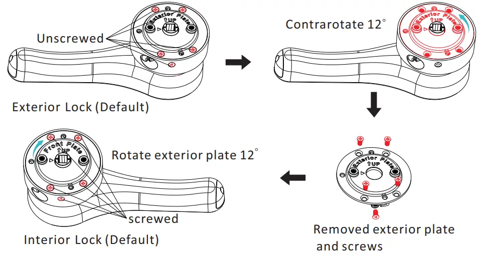 McGrathLocks MLASCOT Double Sided Gate Lock - FIG 13