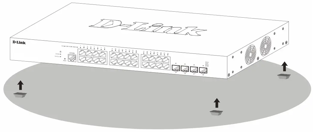 D-Link DXS 1210 28S - Switch without a Rack