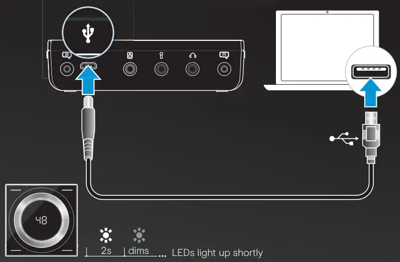 SENNHEISER GSX 1200 Pro Headset Amplifier - fig 4