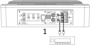 PYLE PLMRSBA8 - Low Level Input Wiring