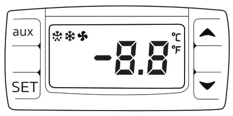 POLAR CD080-A Refrigerators Freezers Instruction - Control Panel