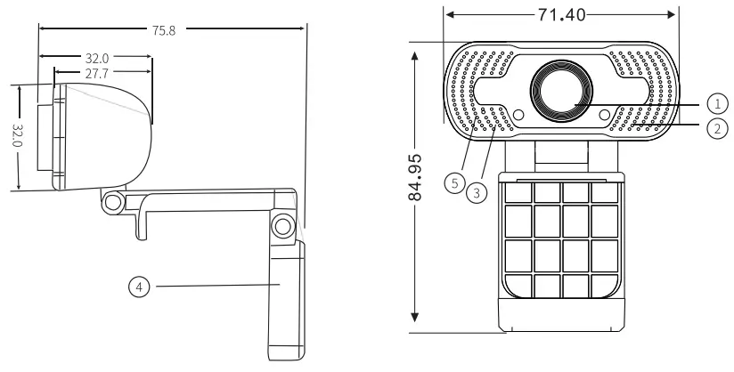 TELLUR TLL491131 Full HD Webcam with Autofocus-1