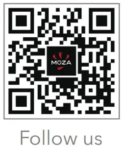 MOZA M16 NANO-SE Black Gimbal Selfie Stick-Follow us