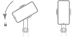 MOZA M16 NANO-SE Black Gimbal Selfie Stick-Sleeping Mode