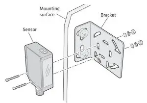 Intermec IF2 Light Stack and Sensor Kit- install the sensor