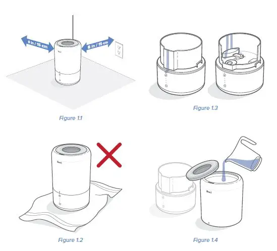 levoit Dual 100 Ultrasonic Top-Fill Cool Mist 2-in-1 Humidifier and Diffuser fig2