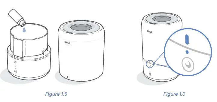 levoit Dual 100 Ultrasonic Top-Fill Cool Mist 2-in-1 Humidifier and Diffuser fig4