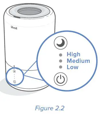 levoit Dual 100 Ultrasonic Top-Fill Cool Mist 2-in-1 Humidifier and Diffuser fig6