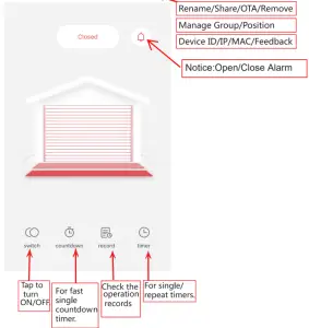 AUBRIC WG-088 Wi-Fi Smart Garage Door Opener - Garage door