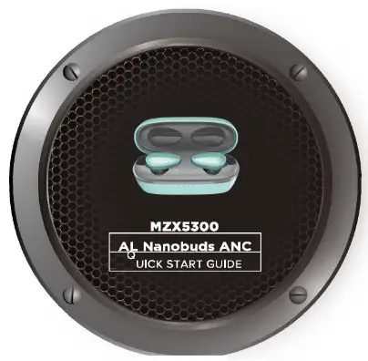 Transtyle Technology MZX5300 AL Nanobuds ANC True Wireless Earbuds- Transtyle Technology MZX5300 AL Nanobuds ANC True Wireless Earbuds