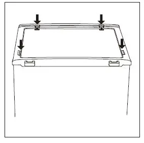 Montpellier MS175W BK Freestanding Combi Fridge Freezer-13