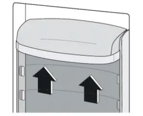 Montpellier MS175W BK Freestanding Combi Fridge Freezer-19