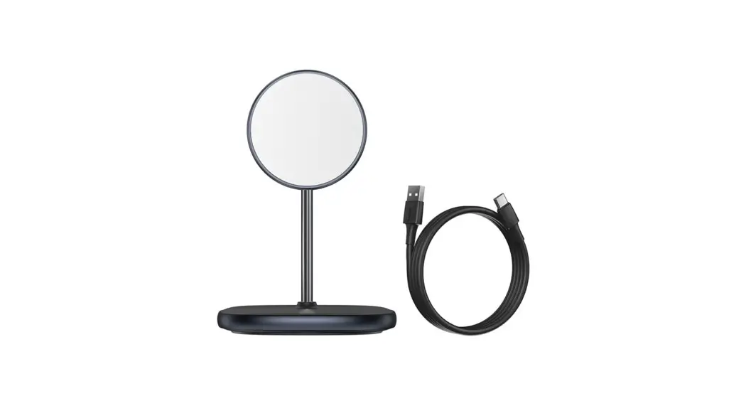 Baseus W519 Swan Magnetic Bracket Wireless Charger Instructions