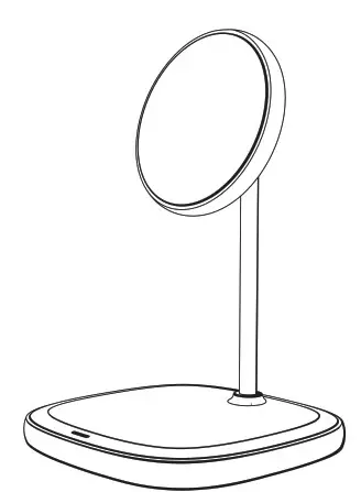 Baseus W519 Swan Magnetic Bracket Wireless Charger