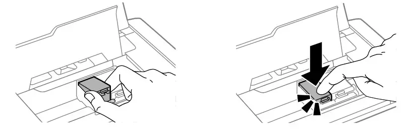 EPSON EC-C110 Wireless Mobile Color Printer -Installing Ink 4