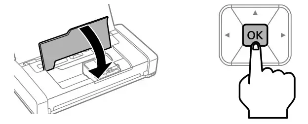 EPSON EC-C110 Wireless Mobile Color Printer - Installing Ink 5