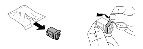 EPSON EC-C110 Wireless Mobile Color Printer -Installing Ink