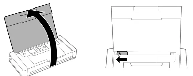 EPSON EC-C110 Wireless Mobile Color Printer - Loading Paper