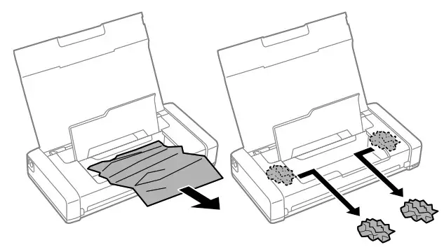 EPSON EC-C110 Wireless Mobile Color Printer - Paper Feeding 2