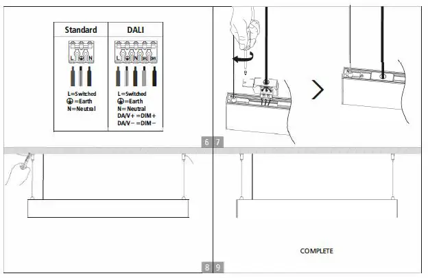 jibe JDL146 Series LED Batten Instruction Fig10