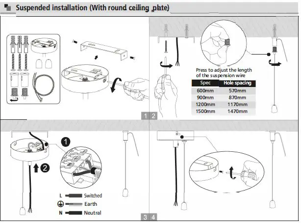 jibe JDL146 Series LED Batten Instruction Fig11