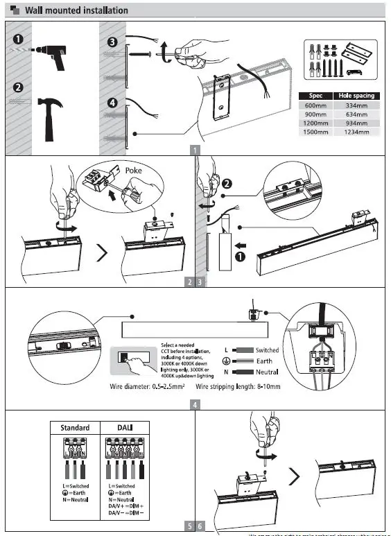 jibe JDL146 Series LED Batten Instruction Fig13