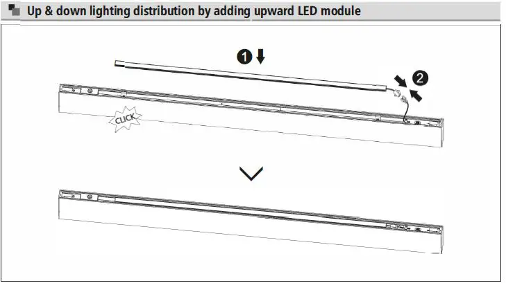 jibe JDL146 Series LED Batten Instruction Fig17