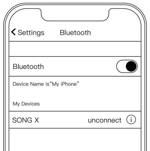 SONGX SX06 True Wireless Earbuds - app