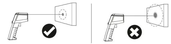 Laserliner 082.038A ThermoSpot one Infrared Thermometer - ThermoSpot