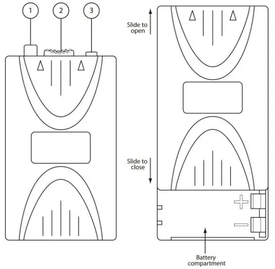 qtx V Series VHF Wireless Systems - Beltpack Transmitter