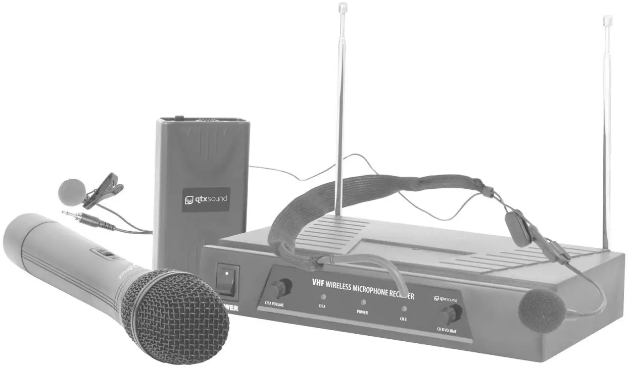 qtx V Series VHF Wireless Systems