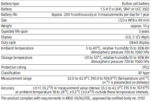 Menuett 013697 Fever Thermometer 4