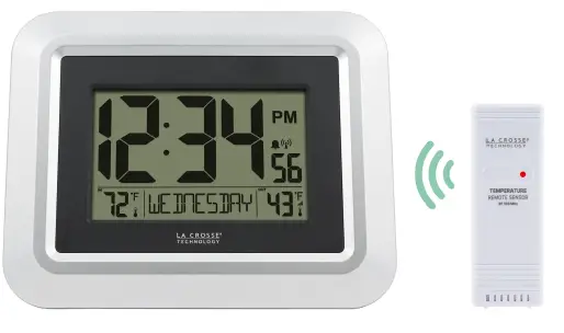 LA-CROSSE-TECHNOLOGY-513-1918S-Atomic-Digital-Wall-Clock-