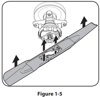 PED 942 01050 H 50 Inch Mower Blade - rider