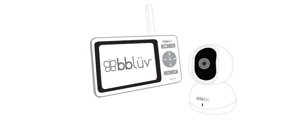 Bbluv 842084000084 Hd Video Baby Camera And Monitor Instruction Manual