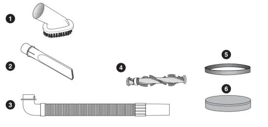 eureka NEU100 Series Upright Vacuum Cleaner - Parts