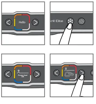 Frozen food function