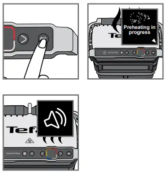 Cooking in automatic mode