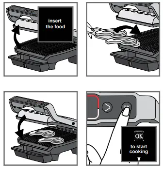 Cooking in automatic mode