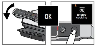 Cooking in automatic mode