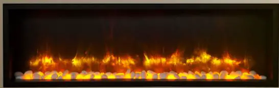 GAZCO Radiance LED Electric Fire Range with Thermostatic Remote Control PRO