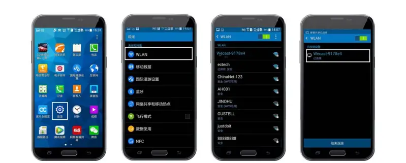 Wecast-A28-Wireless-WiFi-Display-Dongle-Receiver-10