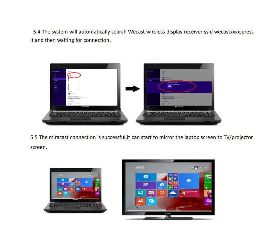 Wecast-A28-Wireless-WiFi-Display-Dongle-Receiver-13